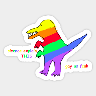 Dino Pride Sticker
